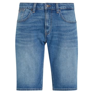 Shop Tommy Hilfiger Jeans Ronnie Denim Shorts In Blue