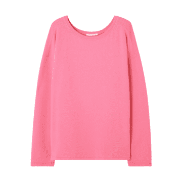 Shop American Vintage Hapylife Long Sleeve Sweatshirt Vintage Bubblegum