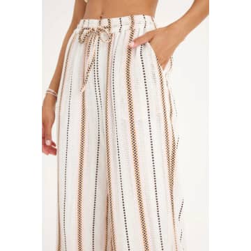 Summery Bella Trousers In White