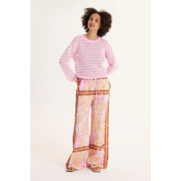 Summery Dream Trousers In Pink