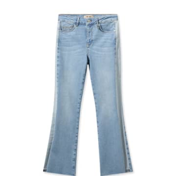 Shop Mos Mosh Alli Flare Panel Jeans