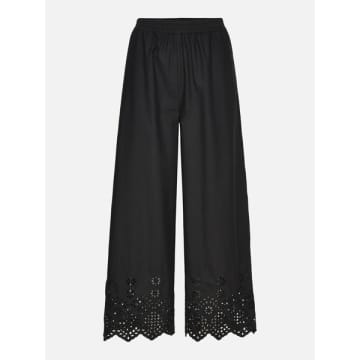Shop Rosemunde Broderie Anglaise Cotton Trousers