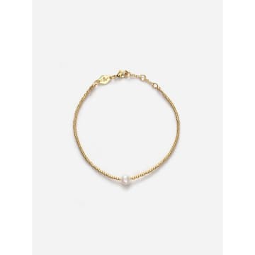 Anni Lu Pearly Bracelet In Gold