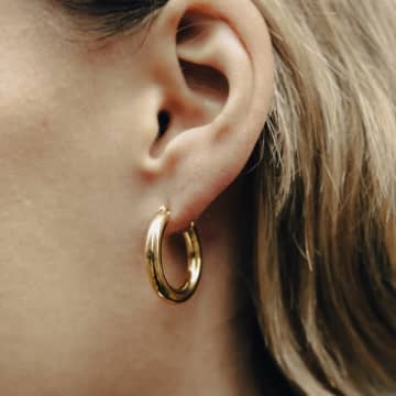Shop Nordic Muse | Classic Hoops | Gold