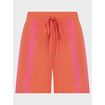 Shop Nooki Design Belize Shorts In Orange