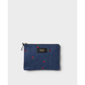 Shop Wouf Amy Pouch In Blue