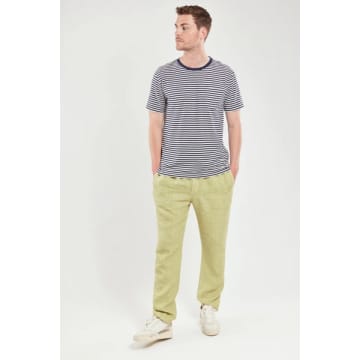 Shop Armor-lux 71667 Heritage Trousers In Pale Olive In Green