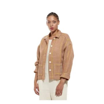 Shop Mapoesie Wear Mina Grand Terracotta In Brown