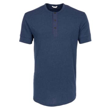 Pike Brothers 1927 Henley Short Sleeve In Blue