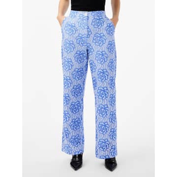 Shop Y.a.s. | Isa Hw Pants In Blue