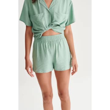 24 Colours Oceane Shorts In Green