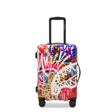 Shop Sprayground Les Hardshell Luggage Art. 910cl213nsz