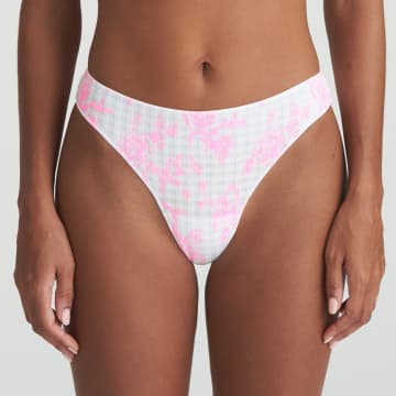 Marie Jo Avero Tiny Thong In Love Blossom In Pink