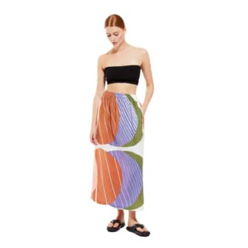 Shop Mapoesie Orange Kinetic Juliet Kinetic Skirt