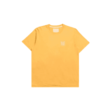 Shop Far Afield Basic T-shirt Good Dads Club In Honey/white