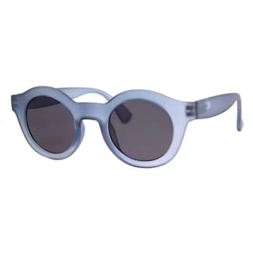 Shop Aj Morgan Looper Blue Sunglasses