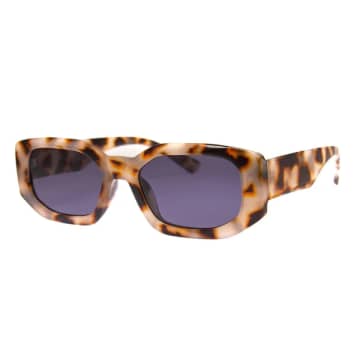 Shop Aj Morgan Hamilton Park Leopard Sunglasses In Animal Print