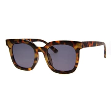 Shop Aj Morgan Line Up Tortoise Sunglasses