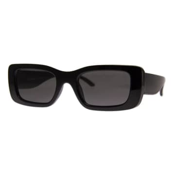 Shop Aj Morgan Cinematic Black Sunglasses