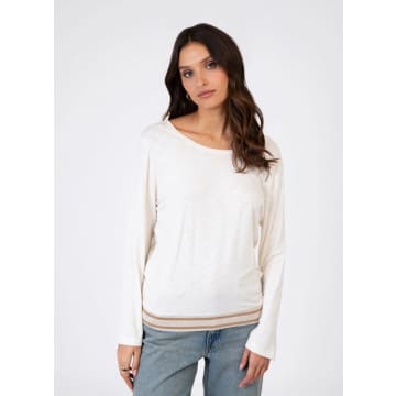 Shop Ange Temary T-shirt In Cream In Neutrals