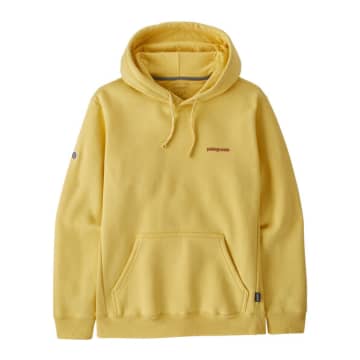 Shop Patagonia Maglia Fitz Roy Icon Uprisal Hoody Milled Yellow