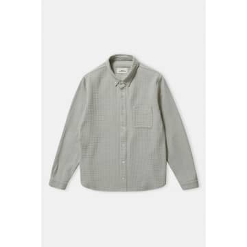 About Companions Reed Crepe Ken Shirt In Green