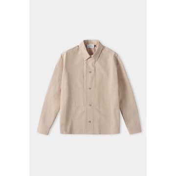 About Companions Sand Owe Overshirt In Neutrals