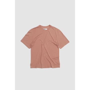 Margaret Howell T-shirt Organic Cotton Linen Jersey Pale Pink