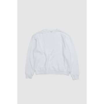 Lady White Co. Quilted Crewneck White