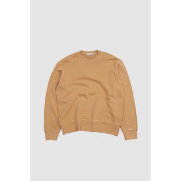 Lady White Co. Relaxed Sweatshirt Mustard Pigment In White