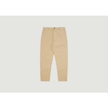 Universal Works Military Chino In Brown