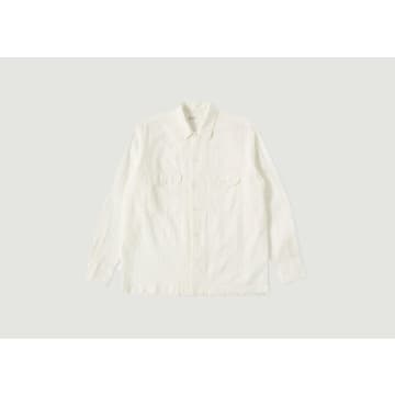 Universal Works Utility Shirt In White