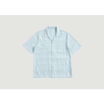 Universal Works Road Shirt In Blue