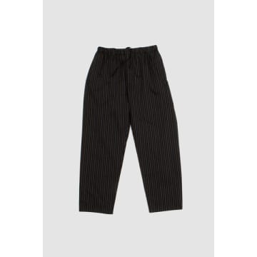 Lemaire Relaxed Pants Dark Brown/marine