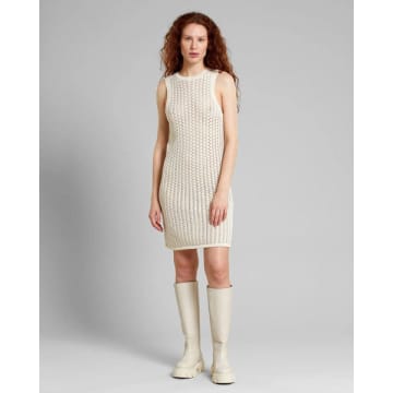 Dedicated Kramfors Crochet Dress Vanilla White