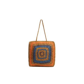 Yerse Guadalupe Tote Bag In Orange From In Brown