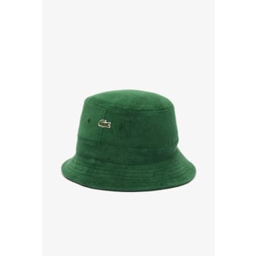 Shop Lacoste Men's Terry Towelling Bucket Hat