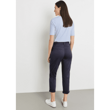 Gerry Weber Kes:sy Chino In Navy In Blue