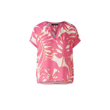 Ouí Blouse Shirt Pink & White