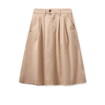 Mos Mosh Cafrin Skirt In Neutral