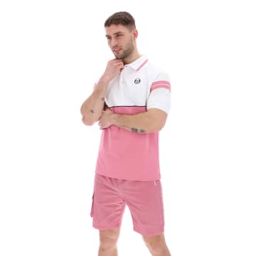Sergio Tacchini Men's Cambio Polo Shirt In Pink