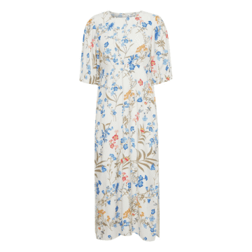 B.young Milda Long Dress In White