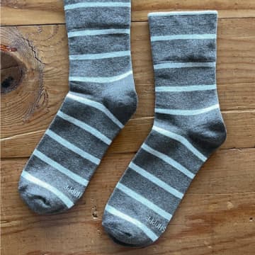 Le Bon Shoppe Sky Wally Sneaker Sock In Gray