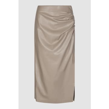 Second Female Roasted Cashew Seema Womens Skirt In Brown
