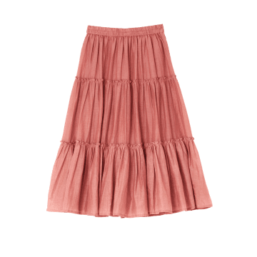 Mabe M.a.b.e | Della Midi Skirt | Dusty Pink
