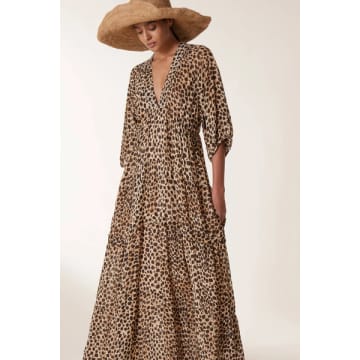 Leon & Harper 'rizi' Dress In Brown