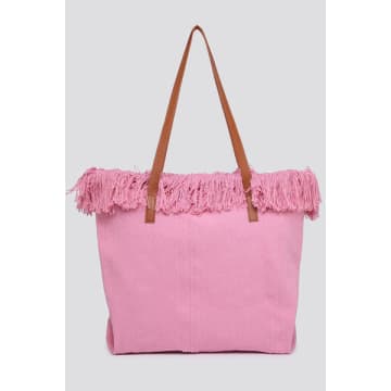 Milan Fashion Bags Canvas Tote Bag In Pink