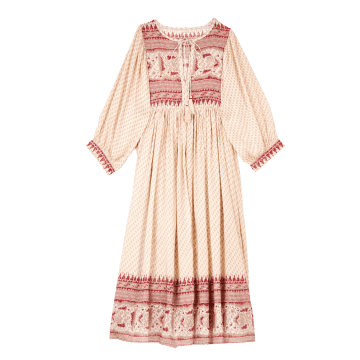 Mabe M.a.b.e | Ode Gathered Dress In Neutral