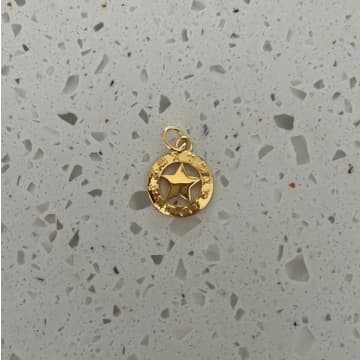 Every Thing We Wear By Nouck Star Sign Charm Gold Plated