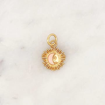 Every Thing We Wear By Nouck Opal Sunray Charm Gold Plated